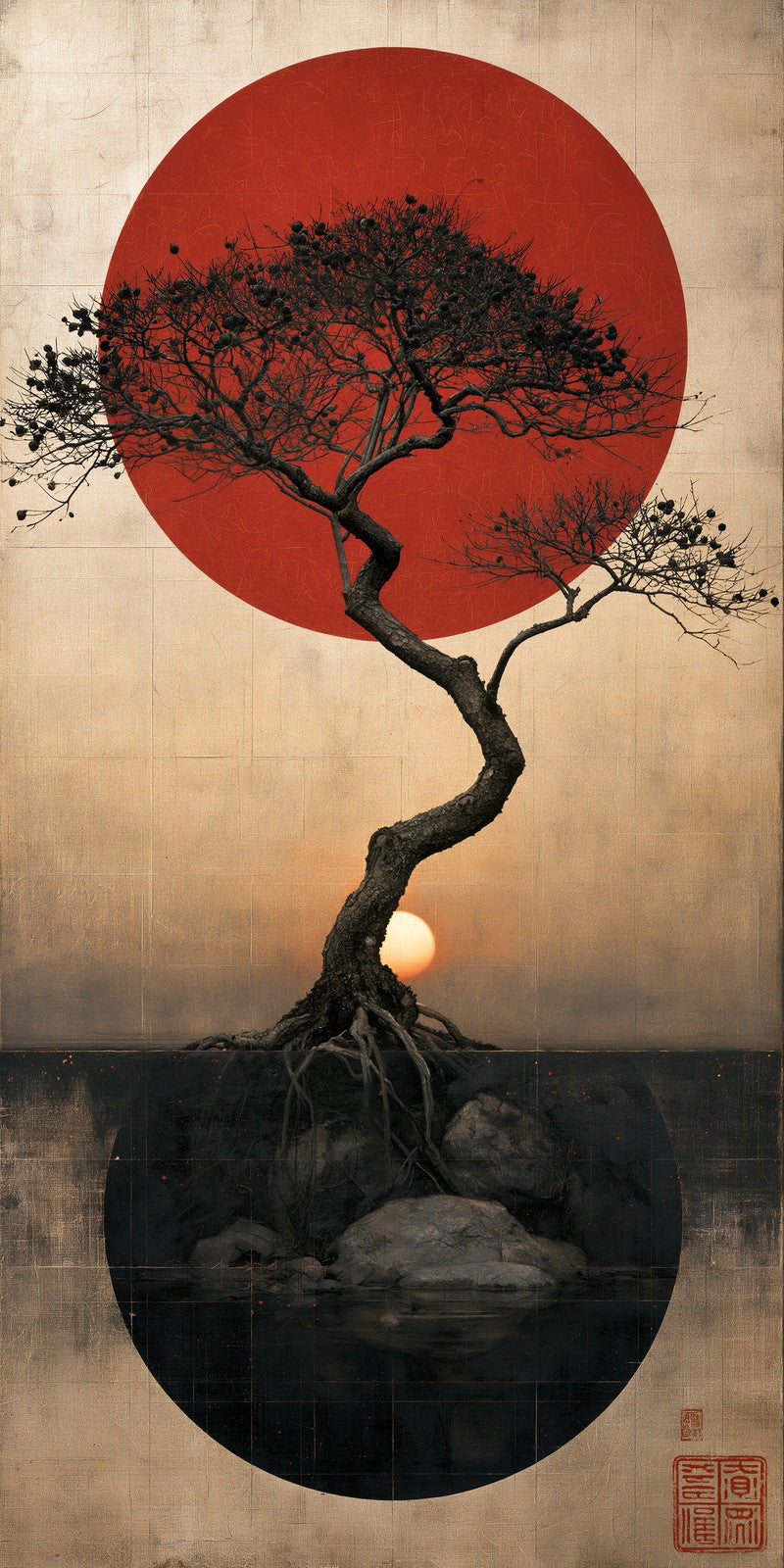 Red Sun Resolve Earrings | FWX2027