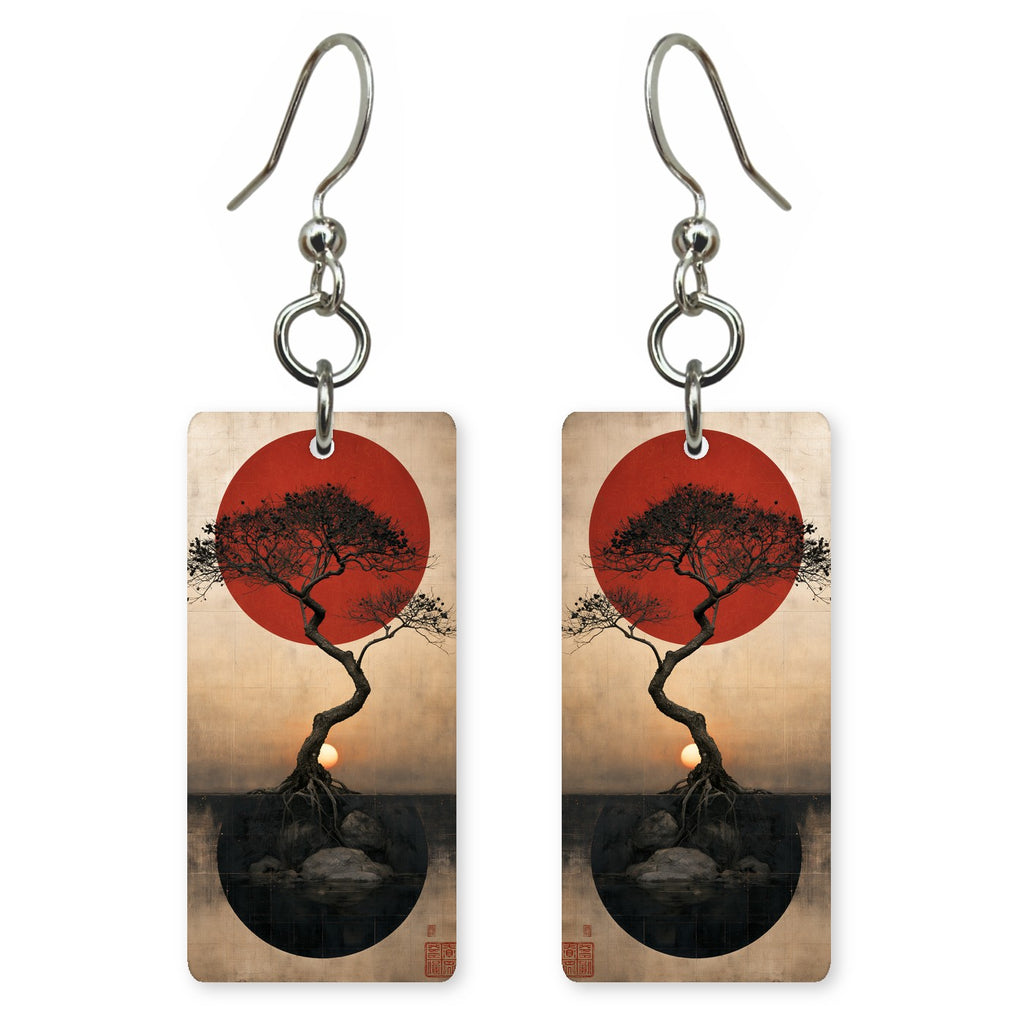 Red Sun Resolve Earrings | FWX2027
