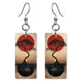 Red Sun Resolve Earrings | FWX2027
