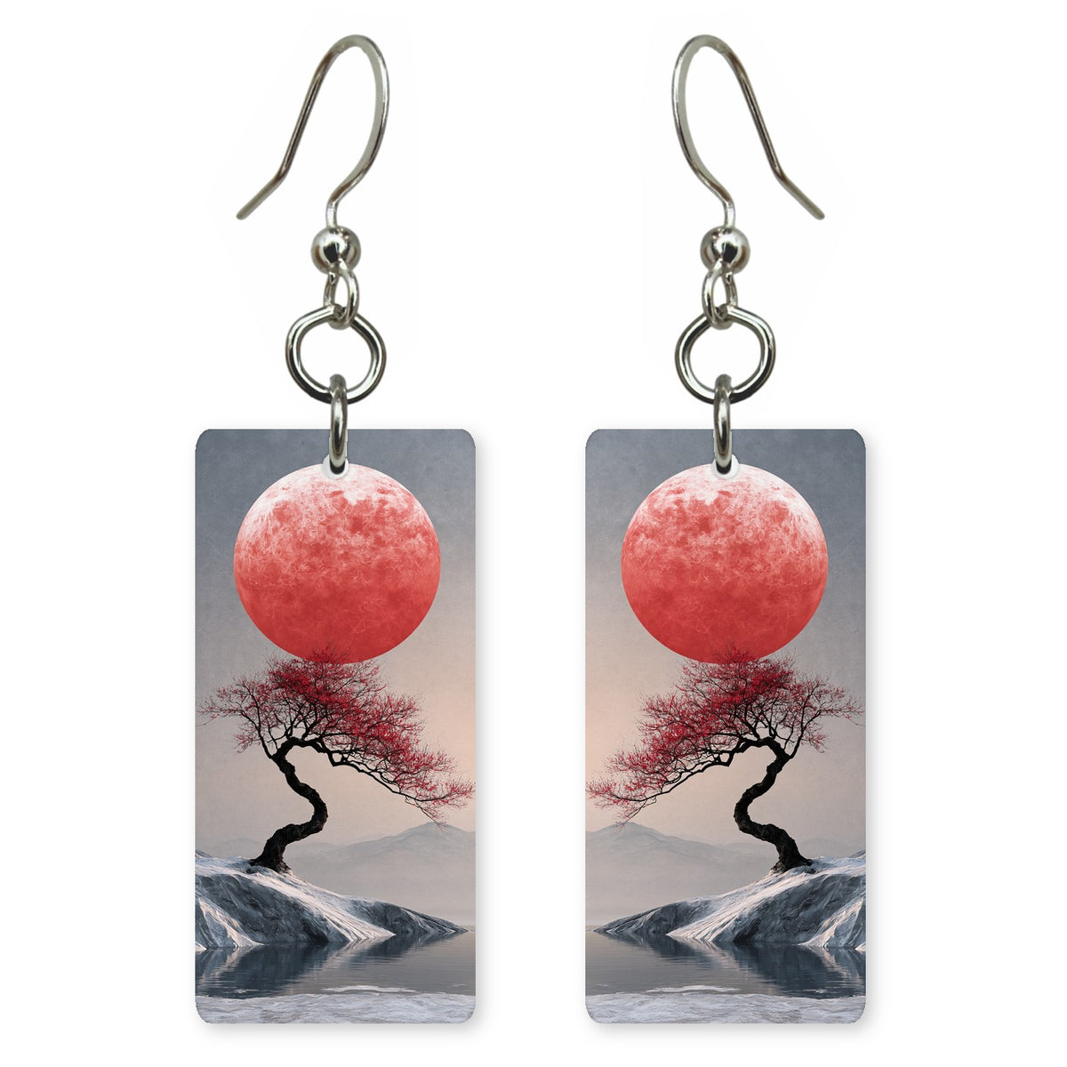 Rose White Awe Earrings | FWX2042