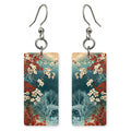 Teal Blossom Tenderness Earrings | FWX2046
