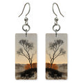 Tawny Dusk Peace Earrings | FWX2047