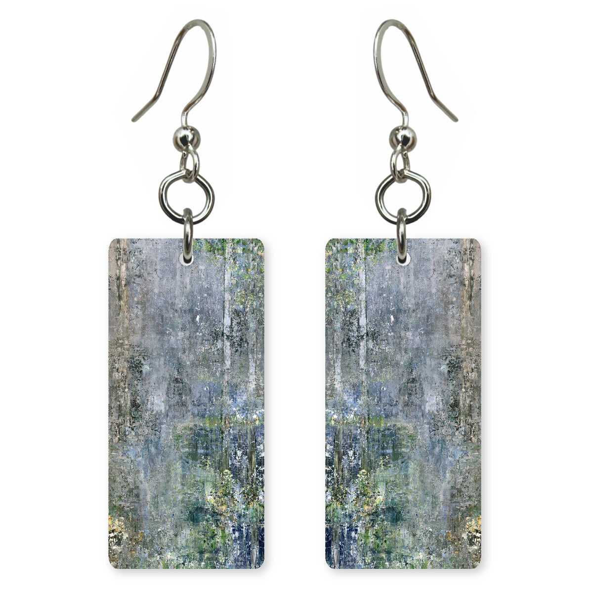 Lichen Gray Patience Earrings | FWX2051