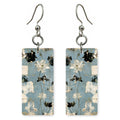 Cracked Blue Still Blooming Earrings | FWX2058