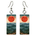 Red Sun Courage Earrings | FWX2059