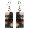 Pink Dusk Reflection Earrings | FWX2071