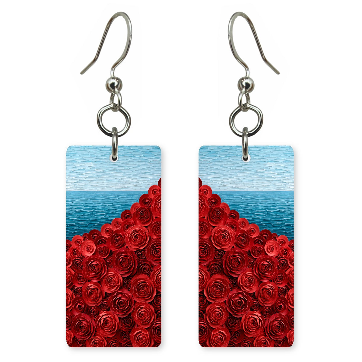 Crimson Tidal Longing Earrings | FWX207