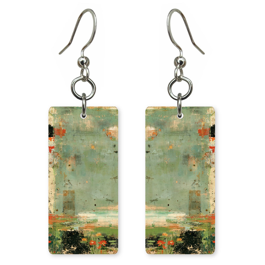 Sage Green Renewal Earrings | FWX2094