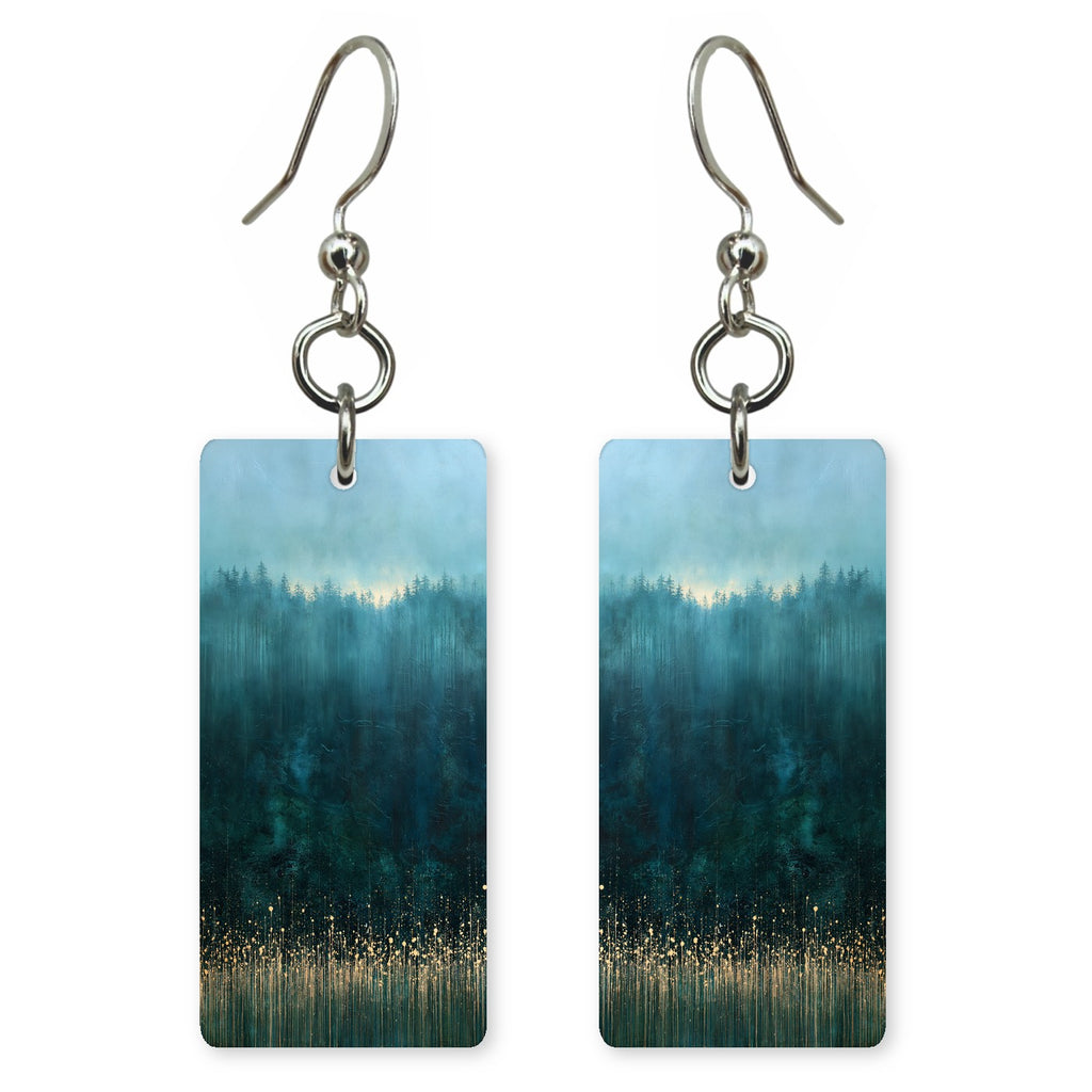 Teal Forest Hopeful Earrings | FWX2098