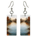 Quiet Amber Contentment Earrings | FWX2105