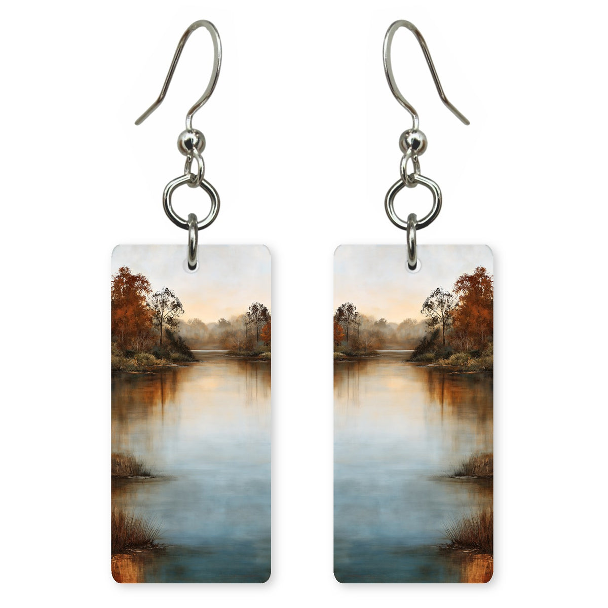 Quiet Amber Contentment Earrings | FWX2105
