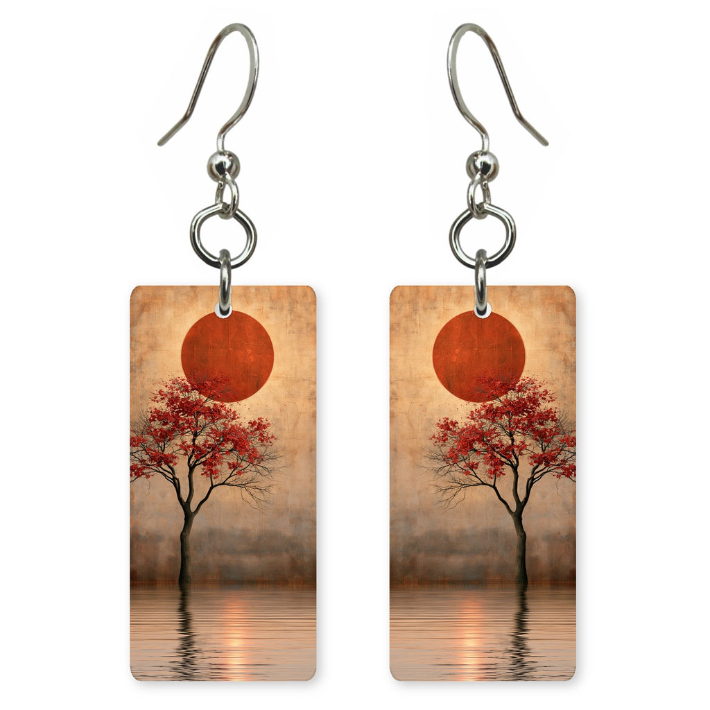 Vermilion Yearning Earrings | FWX2108