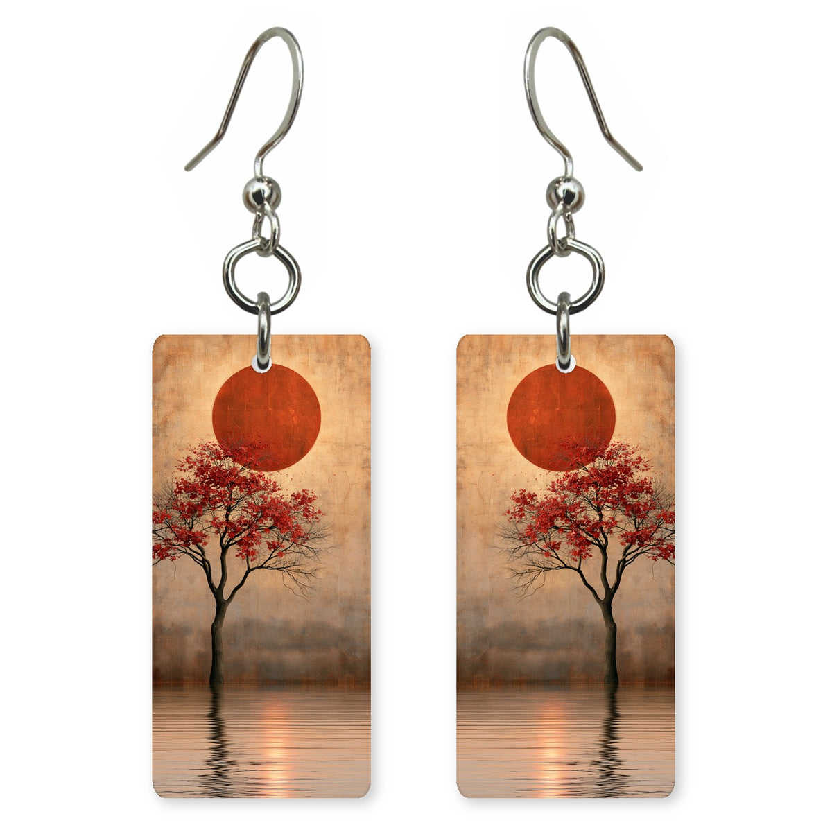 Vermilion Yearning Earrings | FWX2108