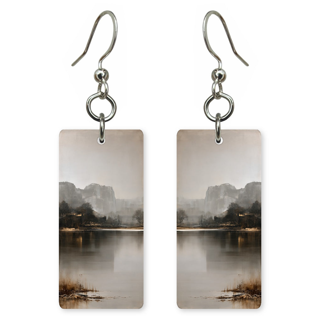 Pearl Gray Hush Earrings | FWX2112