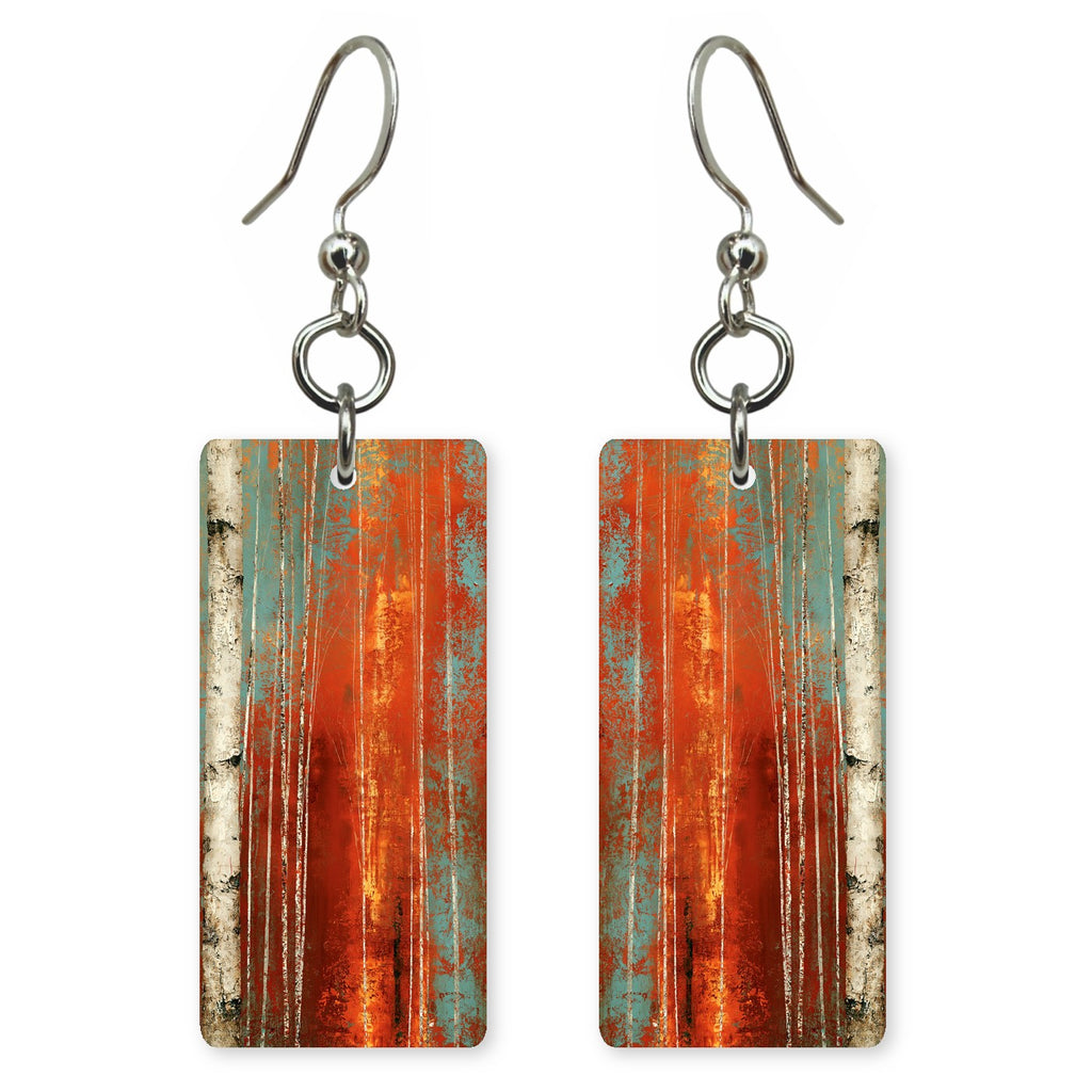 Rust Cream Restlessness Earrings | FWX2114