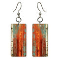 Rust Cream Restlessness Earrings | FWX2114