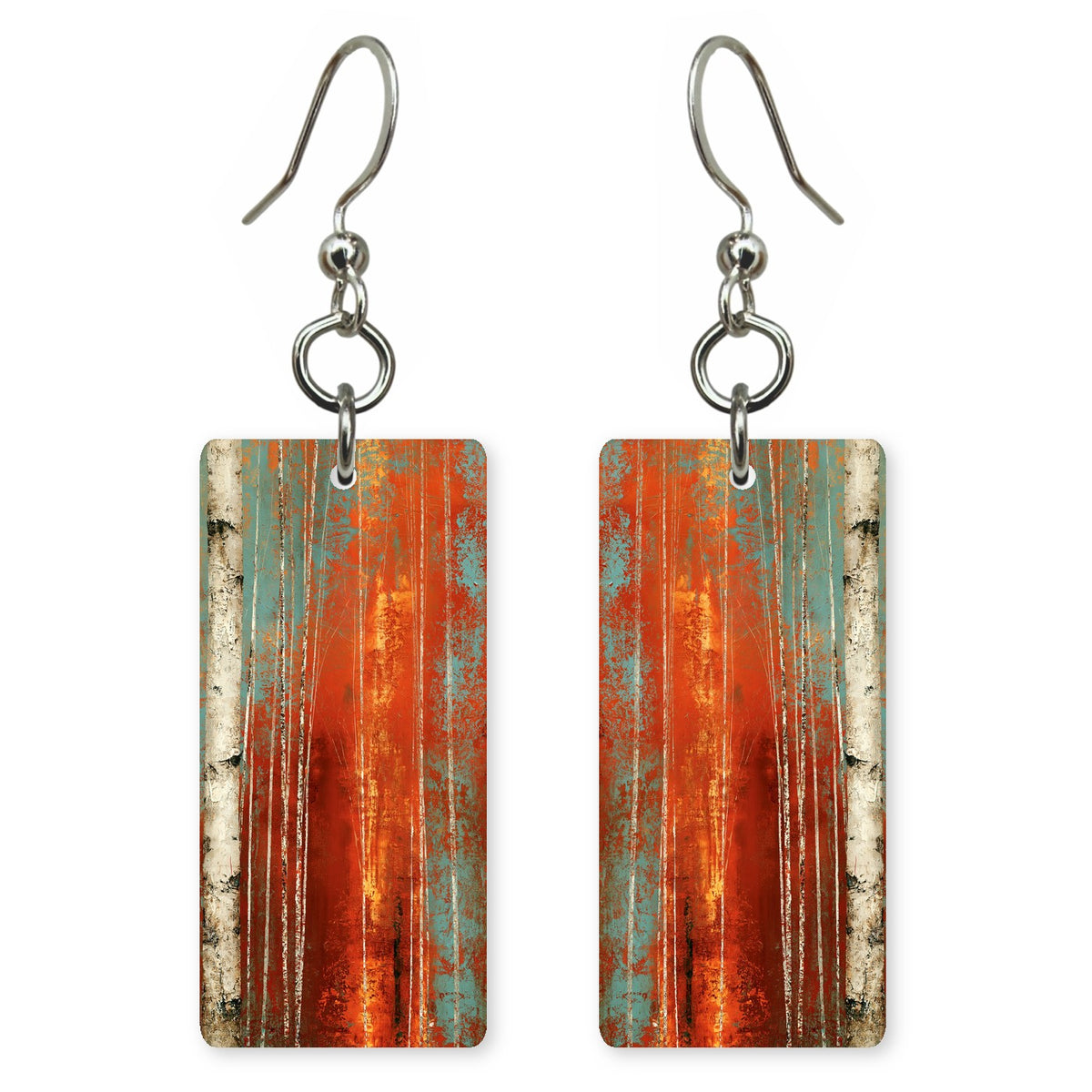 Rust Cream Restlessness Earrings | FWX2114