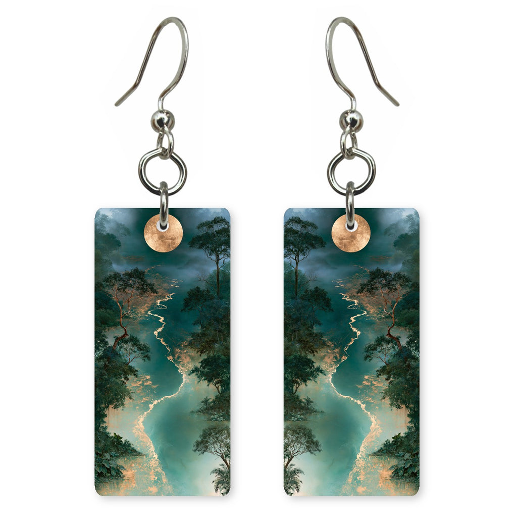 Jade Moon Awakening Earrings | FWX2115