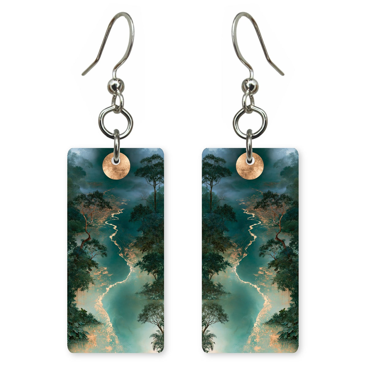 Jade Moon Awakening Earrings | FWX2115
