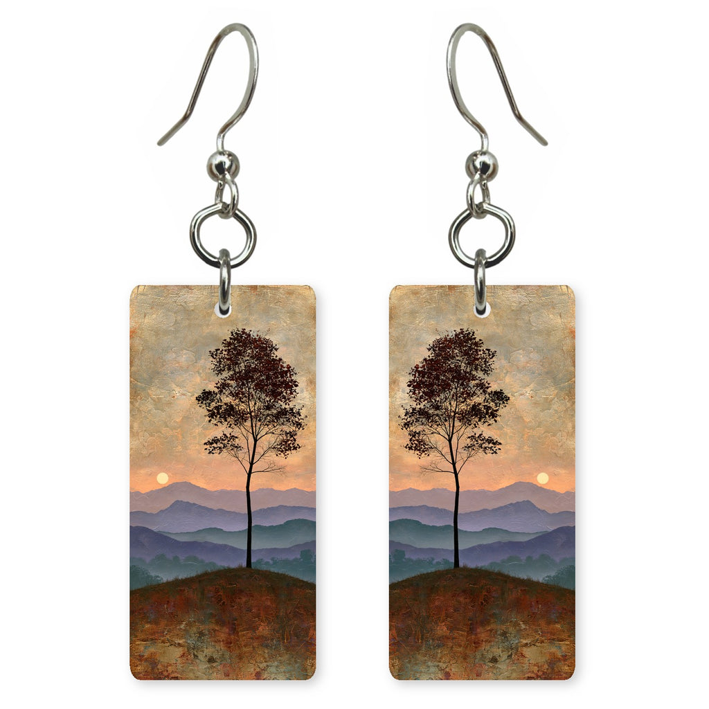 Sand Mauve Solace Earrings | FWX2117
