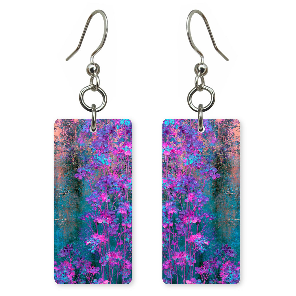 Violet Reflection Longing Earrings | FWX211