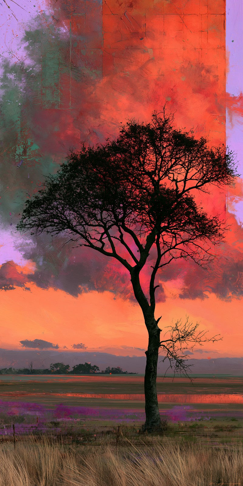 Magenta Dusk Yearning Earrings | FWX2120