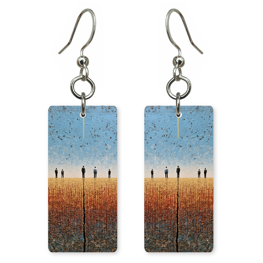 Ochre Rust Togetherness Earrings | FWX2123