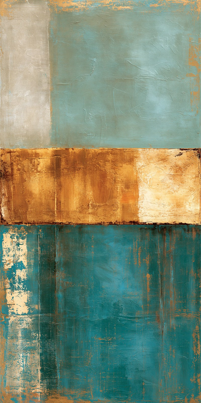 Gilded Teal Steadiness Earrings | FWX2125