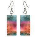 Rose Teal Tenderness Earrings | FWX2128