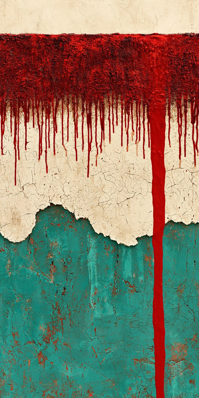 Scarlet Spill Anguish Earrings | FWX2133