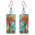 Peacock Exuberance Earrings | FWX2134