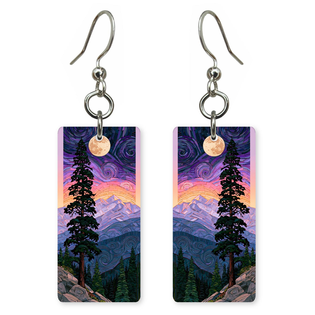 Violet Night Enchanted Earrings | FWX2135