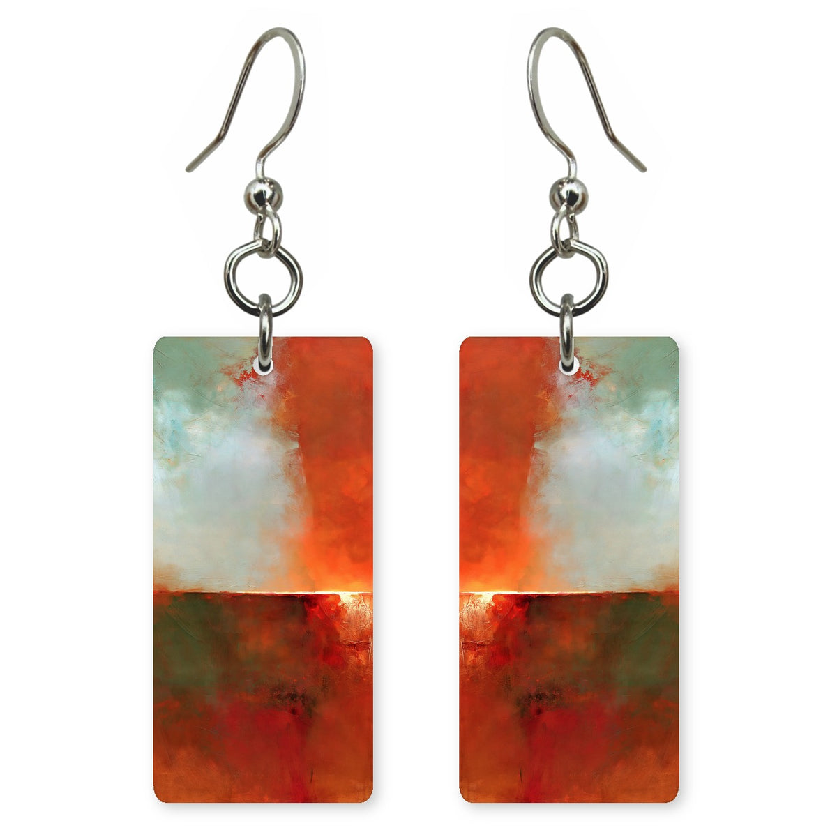 Rust Smoke Turmoil Earrings | FWX2137