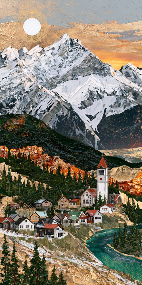 Alpine Gold Homesick Earrings | FWX2147