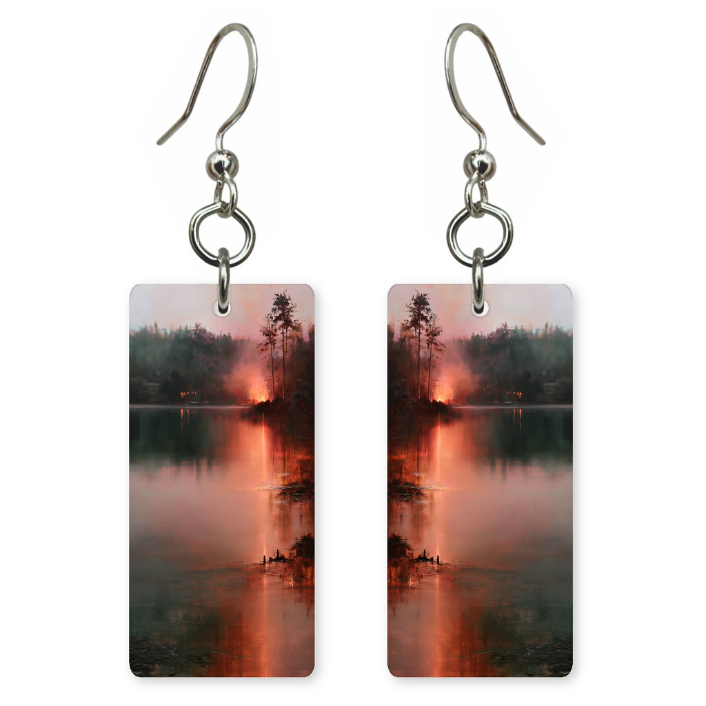 Rosewood Remorse Earrings | FWX2149