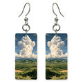 Cloud White Lightness Earrings | FWX2152