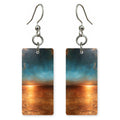 Burnished Copper Stillness Earrings | FWX2155