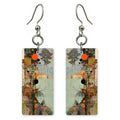 Seafoam Orange Memory Earrings | FWX2157