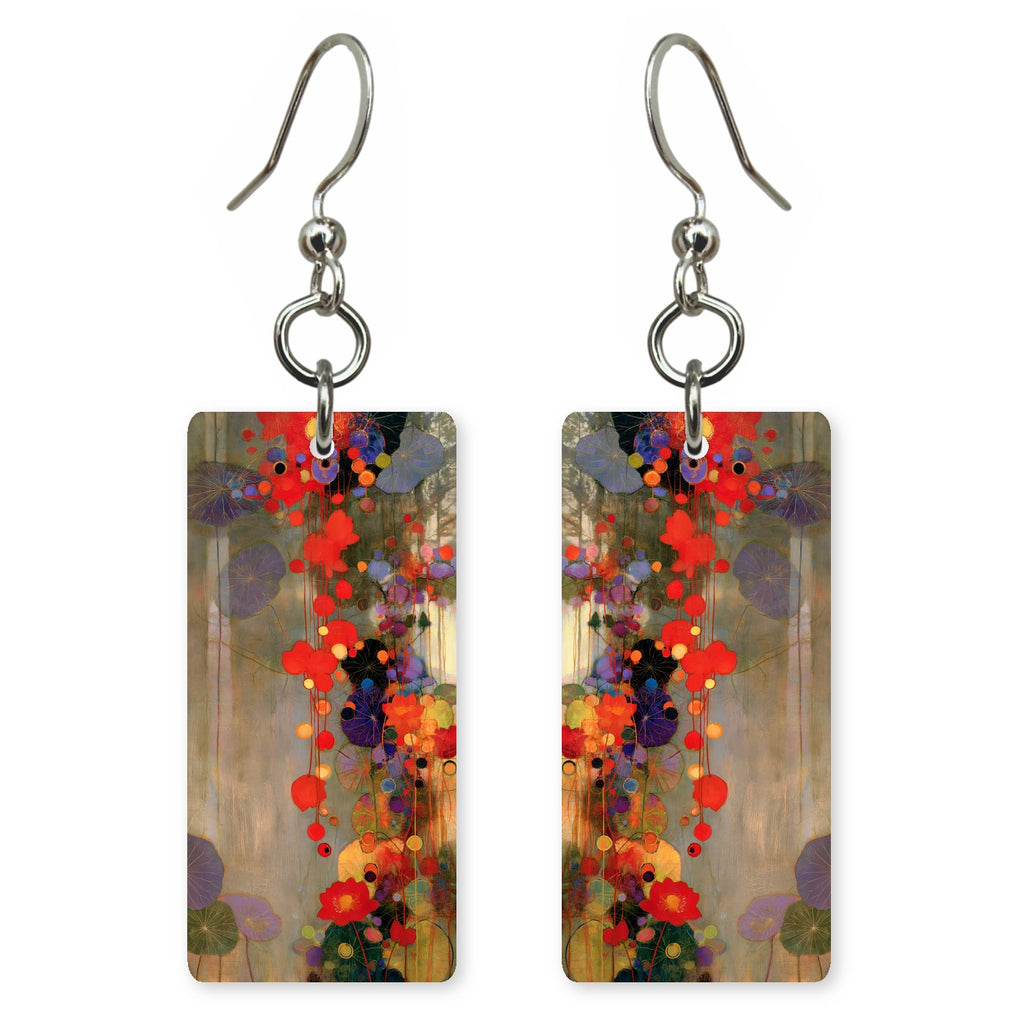 Poppy Gold Abundance Earrings | FWX2166