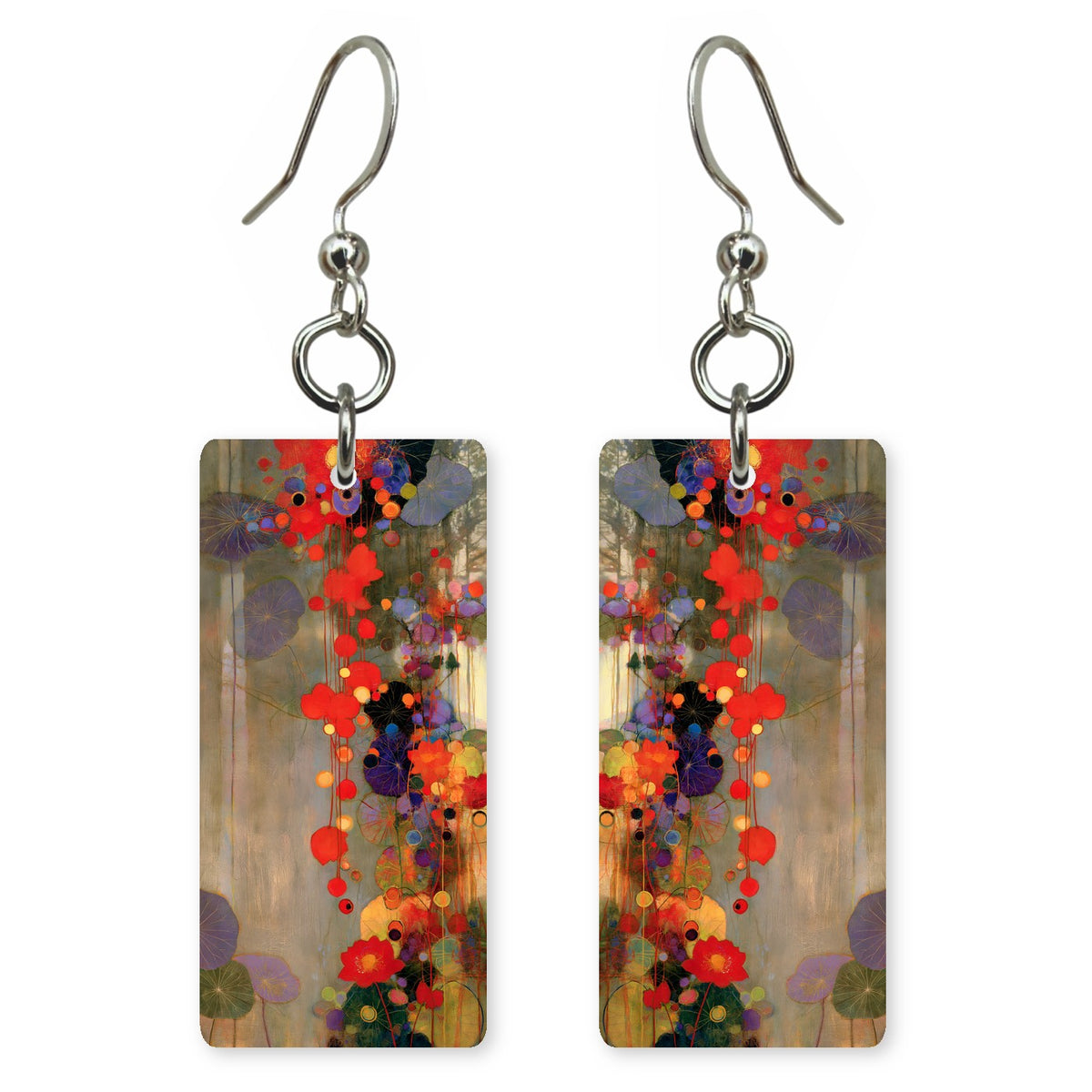 Poppy Gold Abundance Earrings | FWX2166