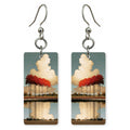 Red Grove Reflecting Earrings | FWX2168