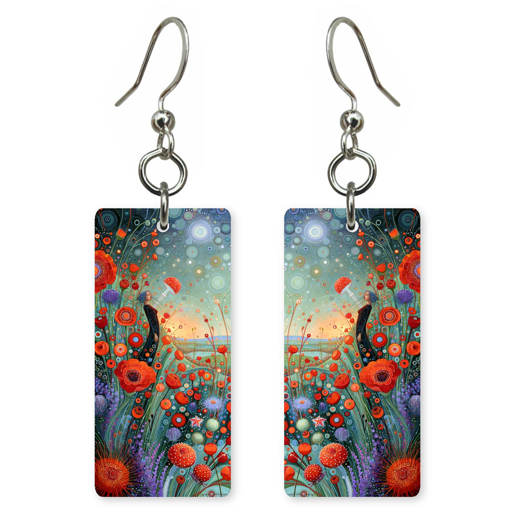 Poppy Euphoria Earrings | FWX2172