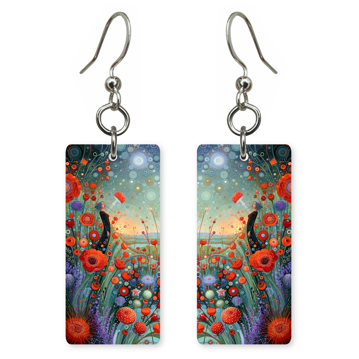 Poppy Euphoria Earrings | FWX2172