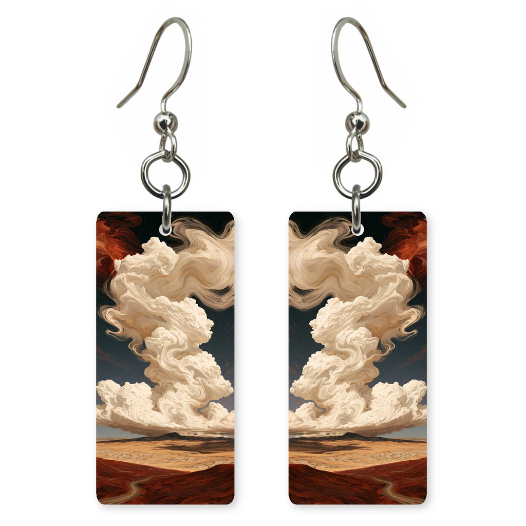 Ivory Smoke Release Earrings | FWX2173