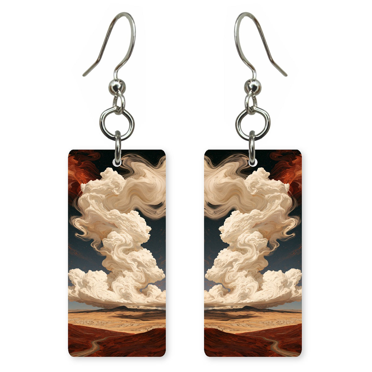 Ivory Smoke Release Earrings | FWX2173