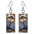 Pearl Slate Equanimity Earrings | FWX2177