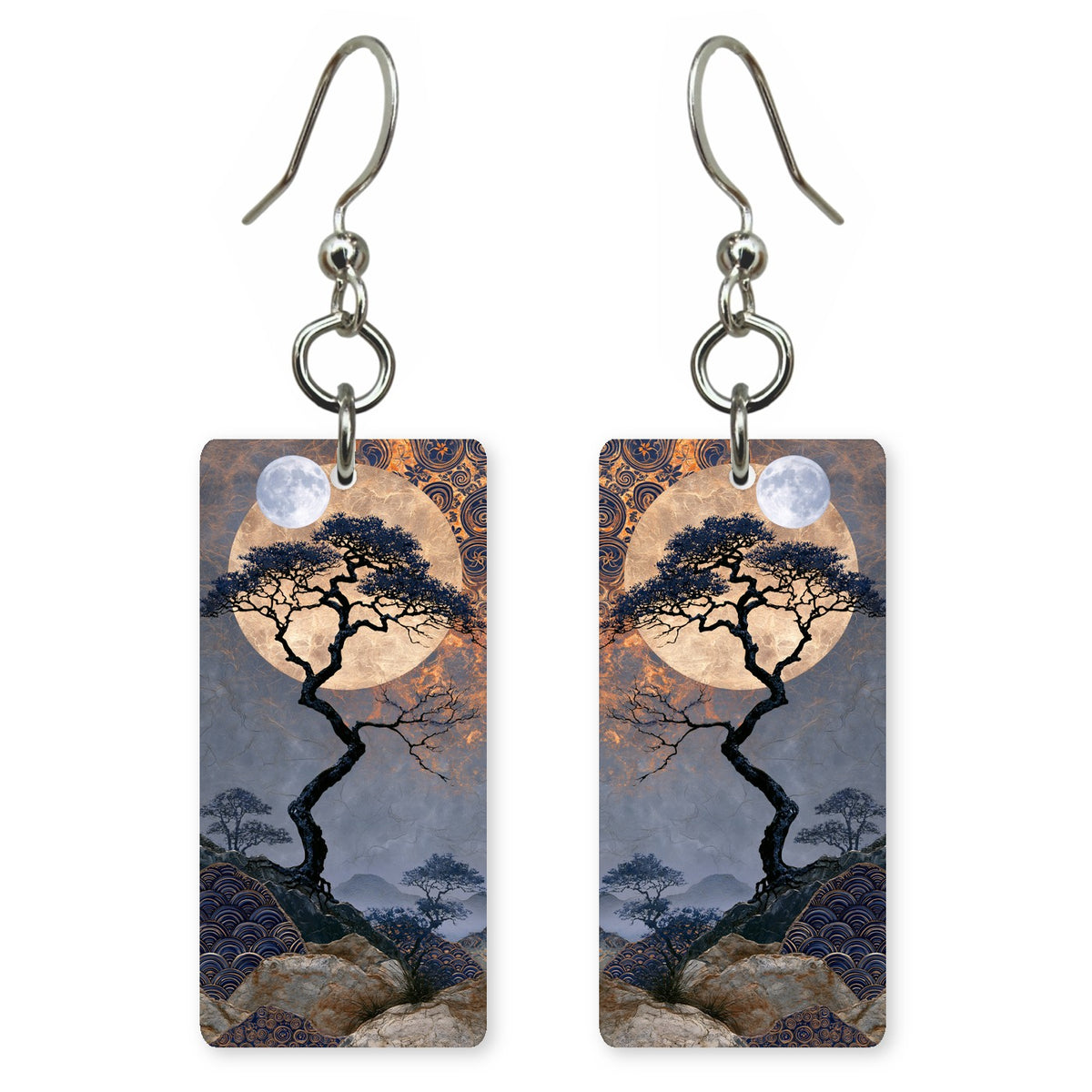 Pearl Slate Equanimity Earrings | FWX2177