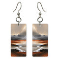Dun Gray Drifting Earrings | FWX2178