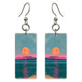 Teal Moonrise Romance Earrings | FWX2179