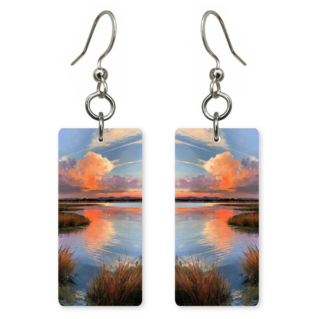 Peach Marsh Peace Earrings | FWX2188